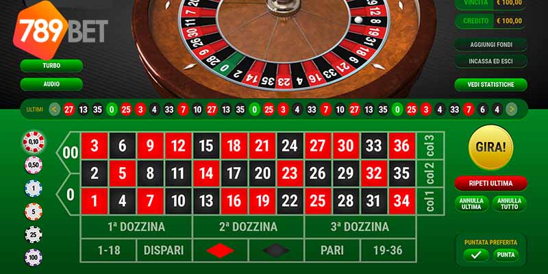 Roulette có nhiều cửa đặt cược khác nhau để chơi