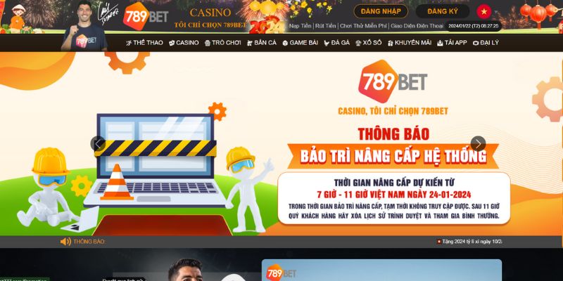 789bet bảo trì