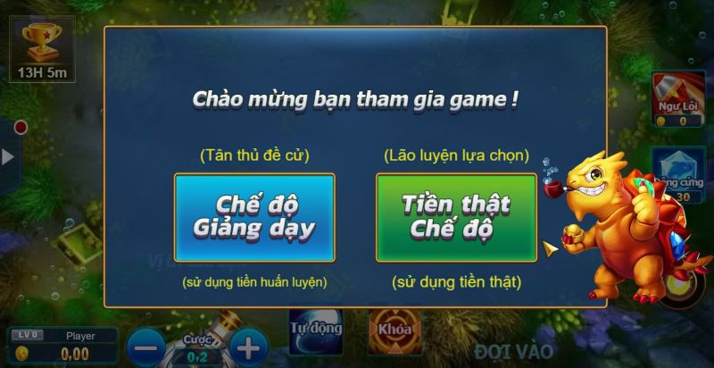 Sảnh bắn cá JL tại 789bet có nhiều chế độ hấp dẫn