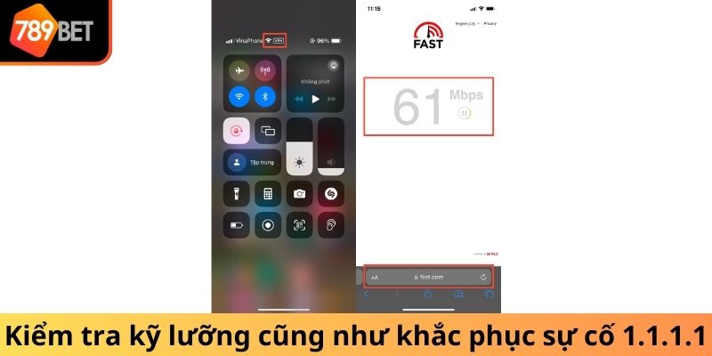 Kiểm tra kỹ lưỡng cũng như khắc phục sự cố 1.1.1.1